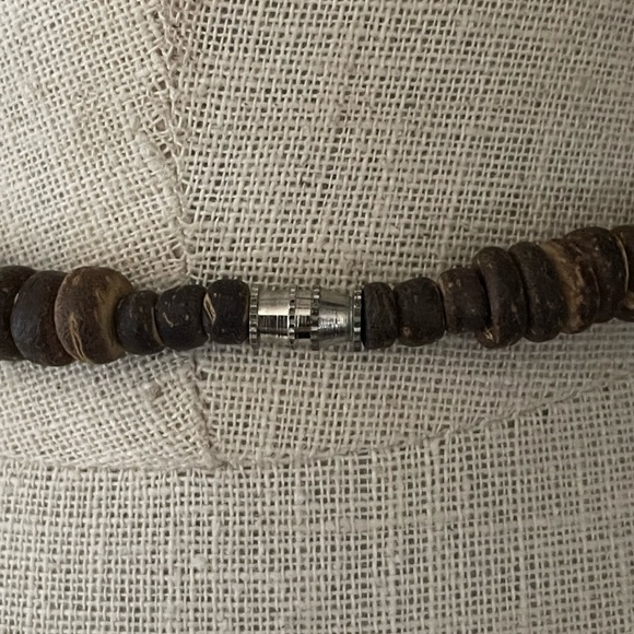 RETIRED SILPADA BAMBOO BEAD NECKLACE - Picture 5 of 6